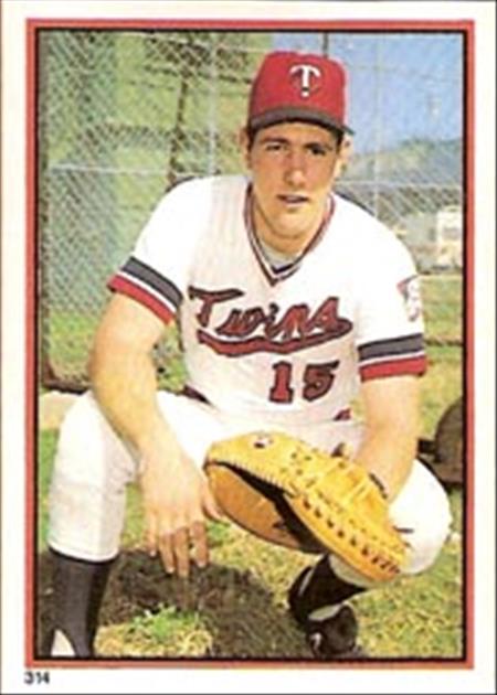 1983 Topps Baseball Stickers     314     Tim Laudner